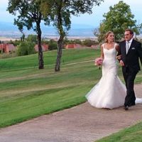 De camino al altar!
