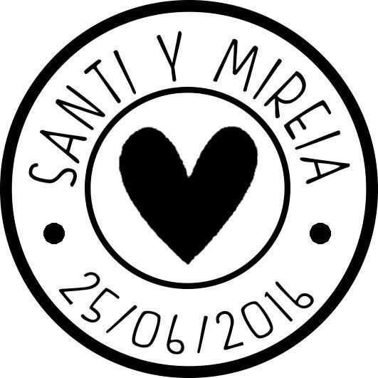 El logo y sello de nuestra boda - 1