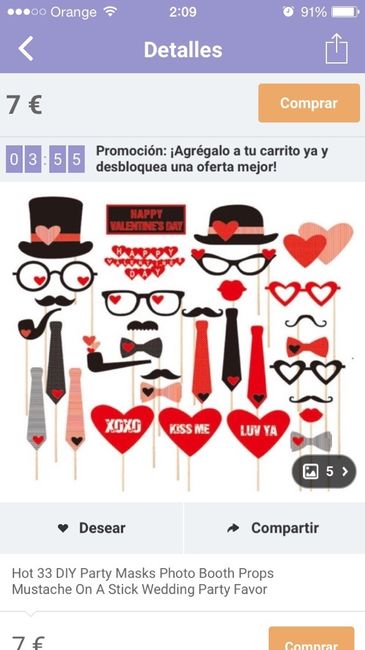 Donde comprar un bonito libro de firmas y los accsesorios del photocalls - 2