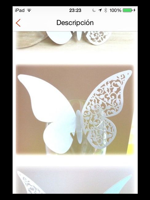 Pedido de mariposas de agradecimiento  - 1