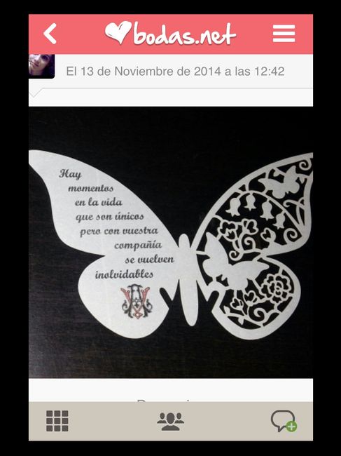 Pedido de mariposas de agradecimiento  - 2