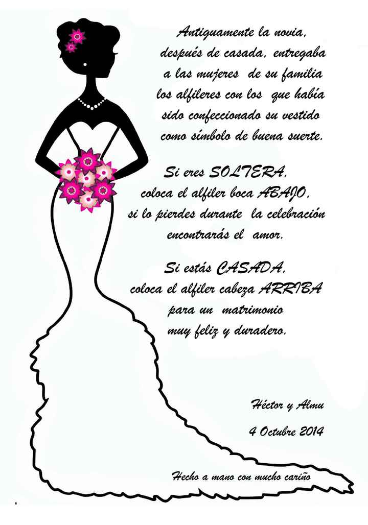 Plantilla alfiler fucsia