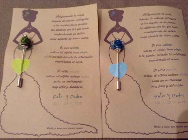 Mis alfileres - 1