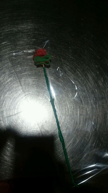 Manualidades rosas con lenguas - 2