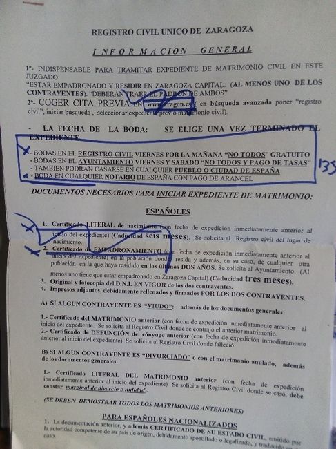 Matrimonio civil - - - cita registro civil - 1