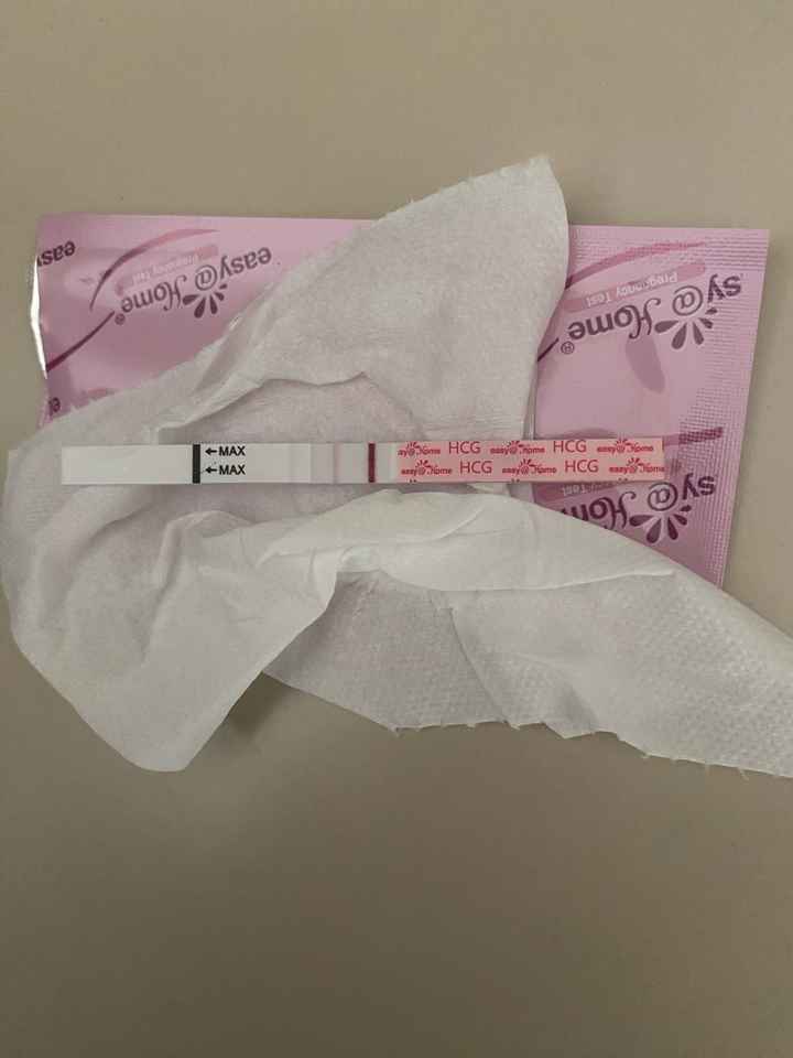 ¿A cuántos dias dpo visteis el positivo? - 1