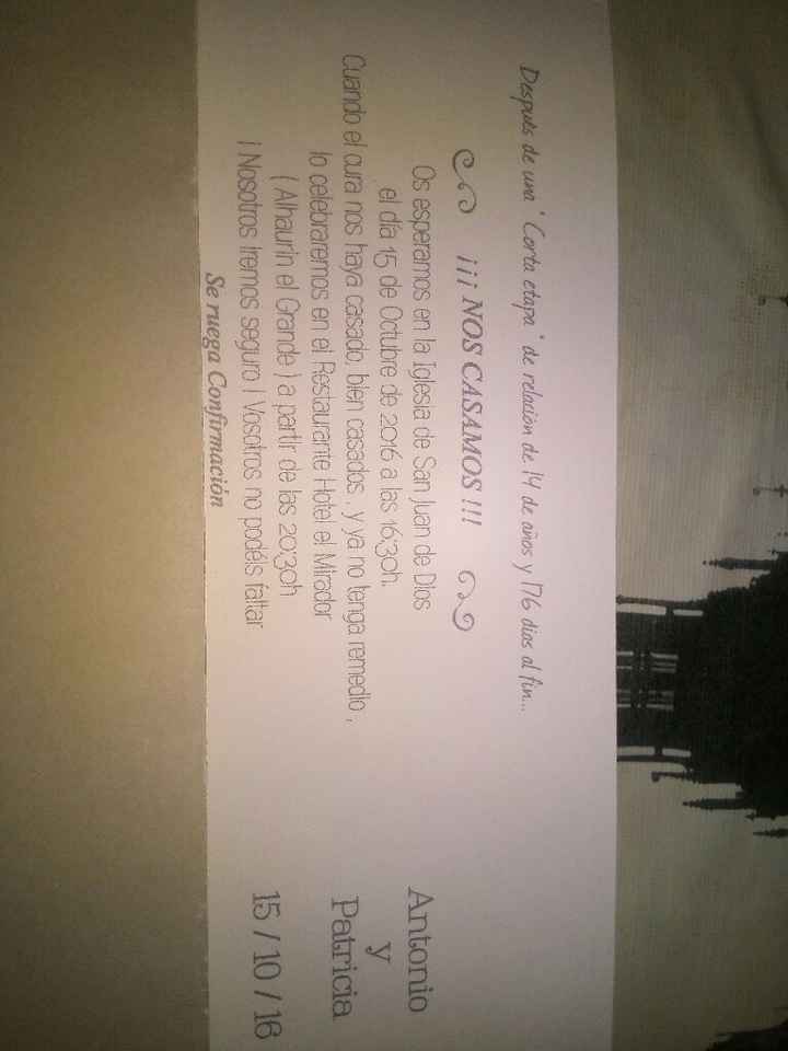 Invitaciones - 1