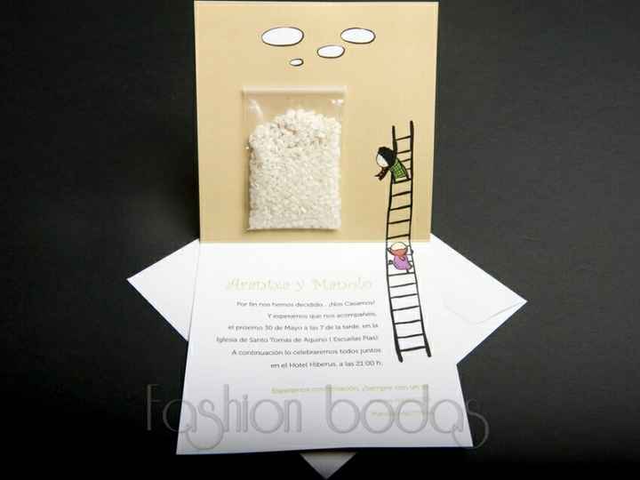 Invitaciones de boda "diferentes! - 8