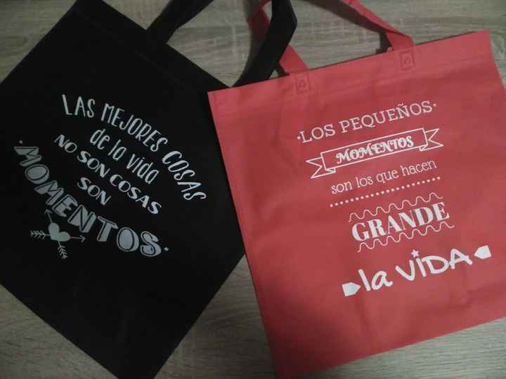 Mis bolsas para los invitados - 1