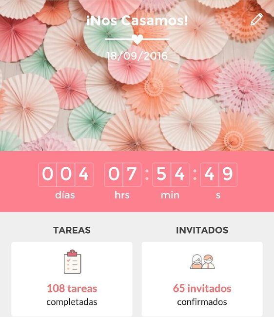 ¿Cuánto falta para tu boda? - 1
