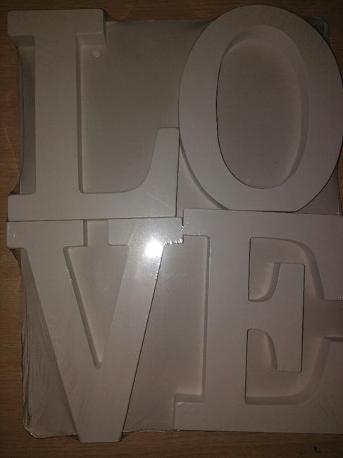 Letras love - 1