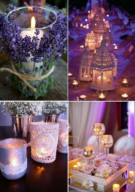 Decoración con velas - 5
