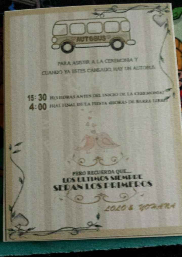Invitaciones terminadas - 3