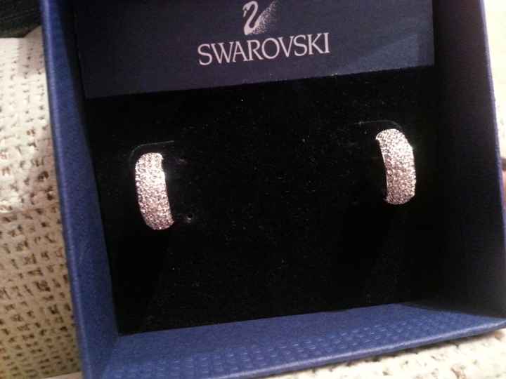 Pendientes madre novia regalo