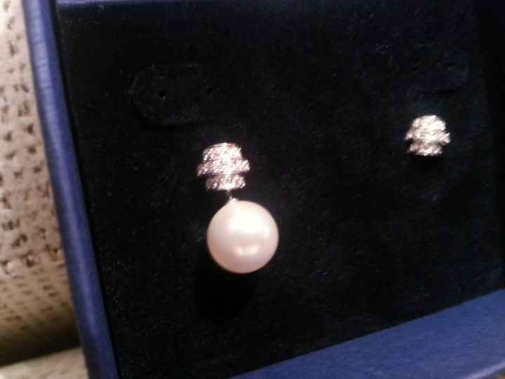 Pendientes madre novio regalo
