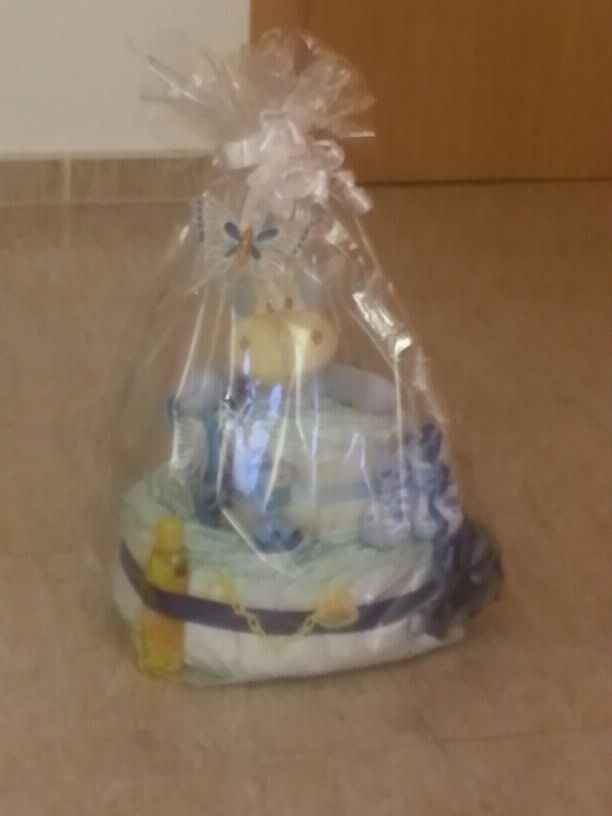tarta pañales mi hermana