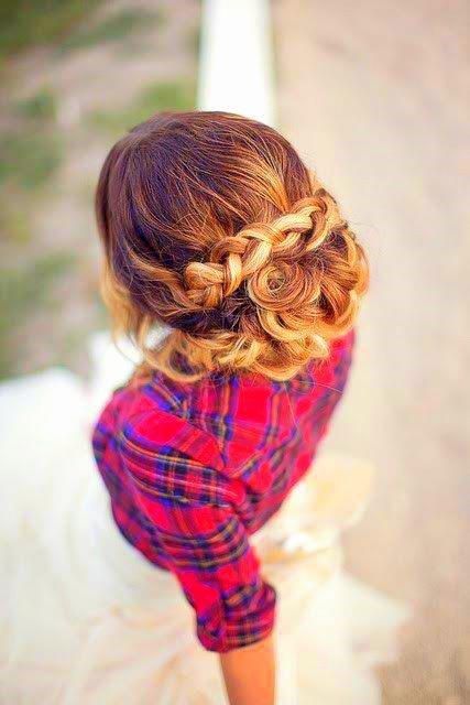 recogido trenza