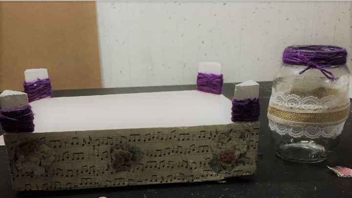 Caja fruta decorada