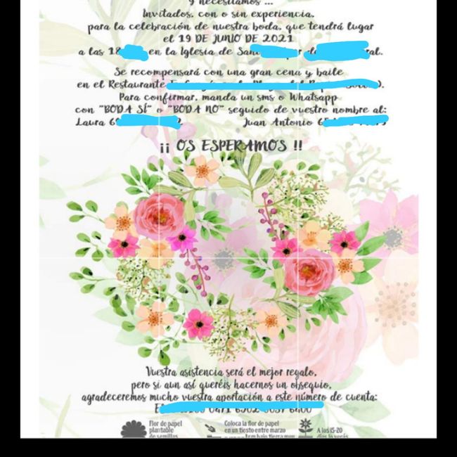 Invitaciones (necesito ayuda) 1