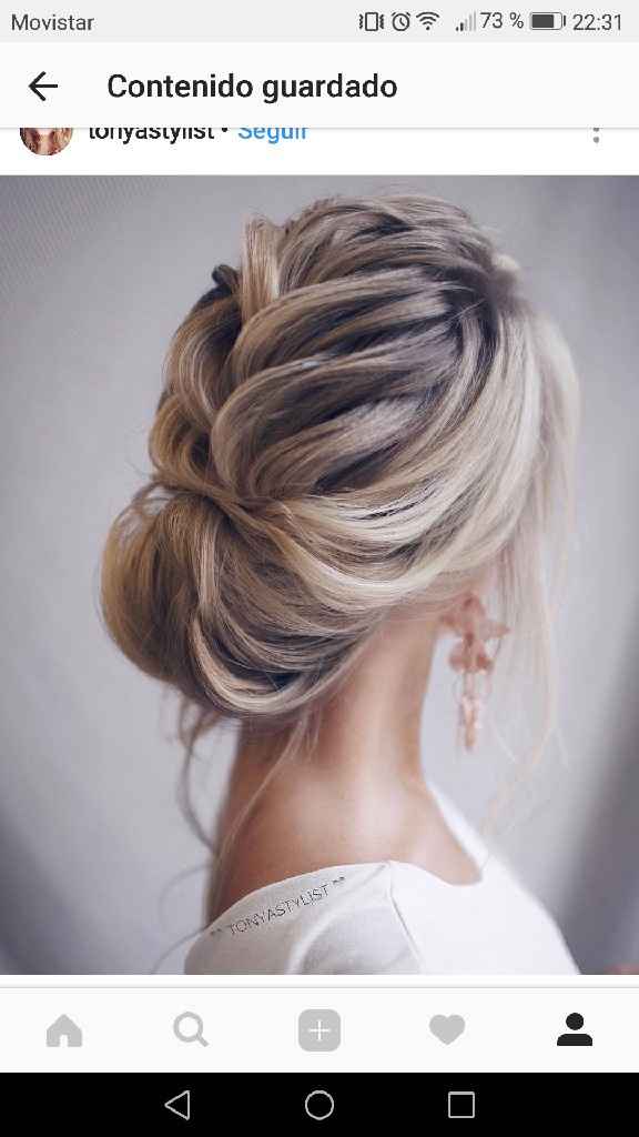  Novia con pelo largo o semirecogido - 1