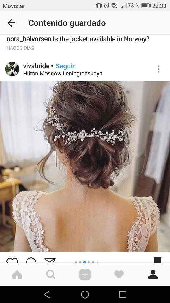  Que peinado le puede ir a este vestido? - 1