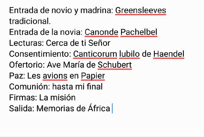 Canciones iglesia - 1
