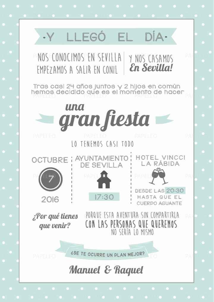 Mi invitacion!!!!