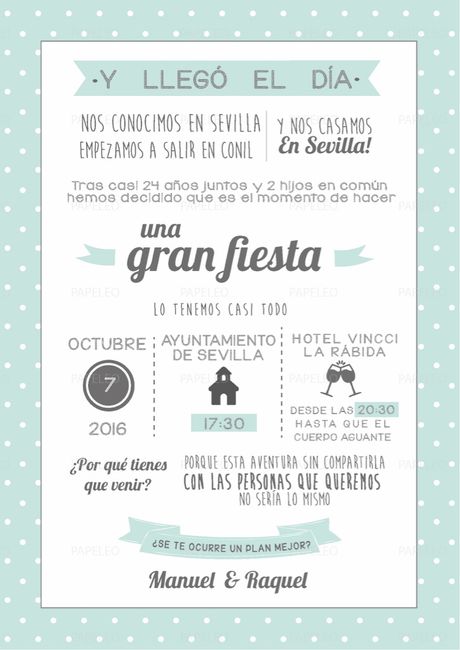 Mi invitacion!!!!