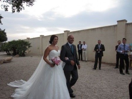 Entrada a la ceremonia