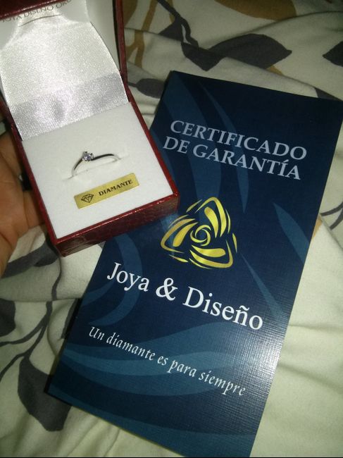 mi anillo de pedida 