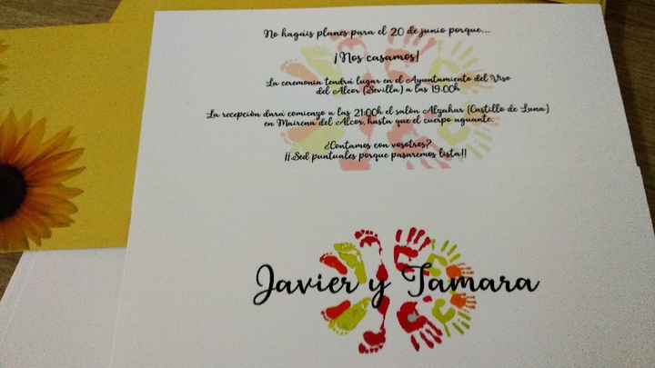 Mis invitaciones!!!🥰🥰🥰🥰 - 1