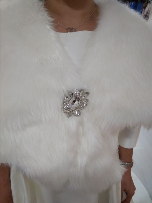 Vestido de novia de invierno - 2