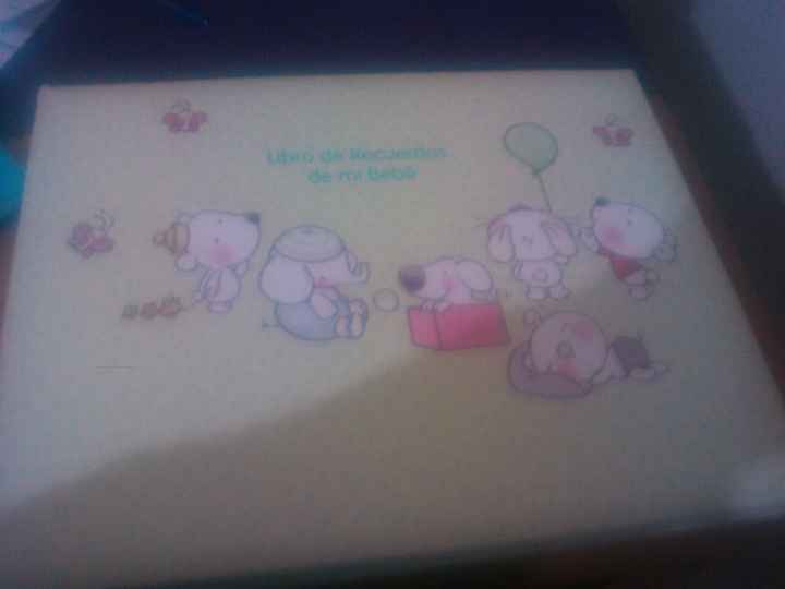 libro recuerdos de mi bebe