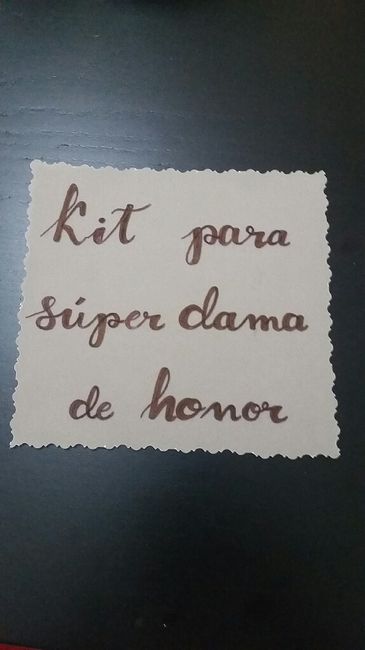 Kits para las damas acabados. - 1