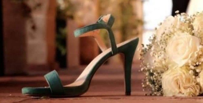 Zapatos de color verde - 1