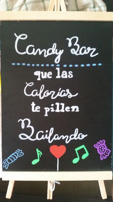 Carteles realizados a mano en pizarra - 4