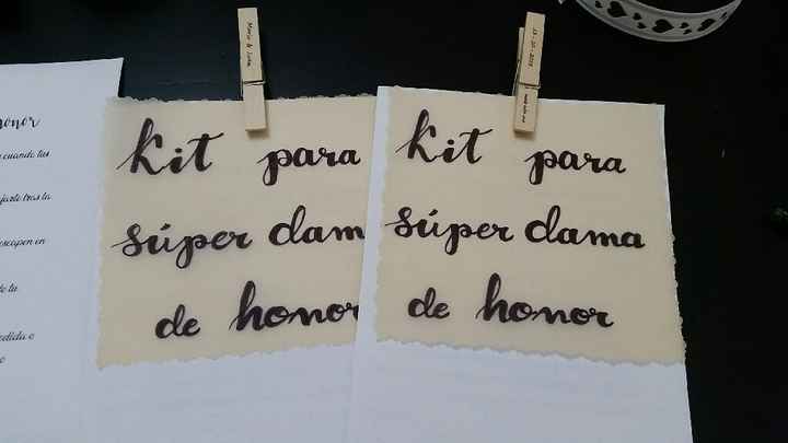 Kits para las damas acabados. - 7