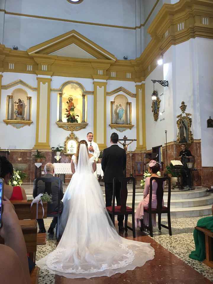 La "mini" ceremonia.