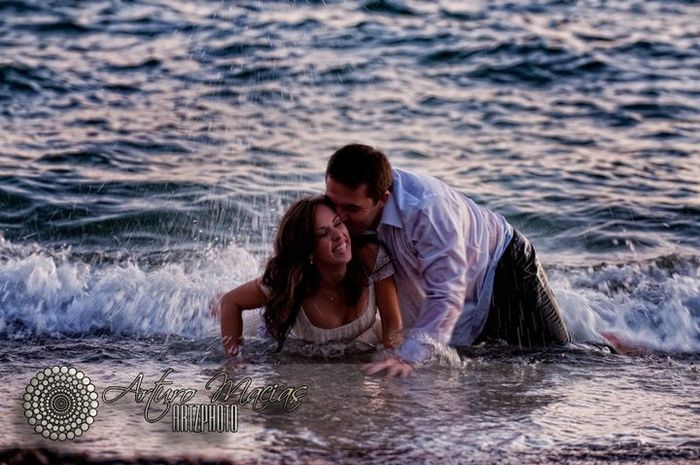 Foto en la playa