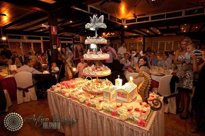 tarta nupcial