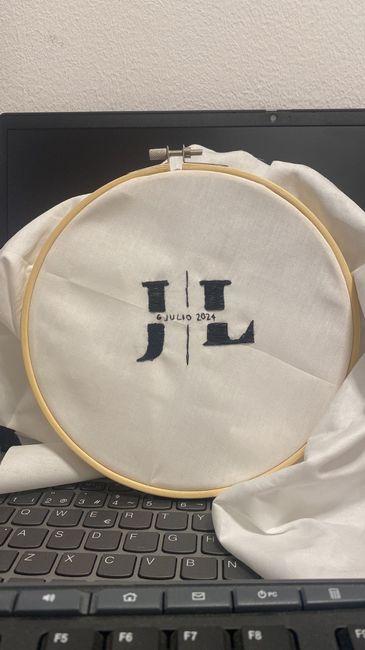 Porta alianzas hecho a mano 2