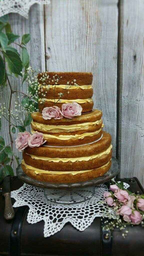 No hay que olvidar el pastel de boda - 2