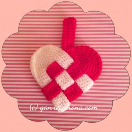 Corazon de ganchillo