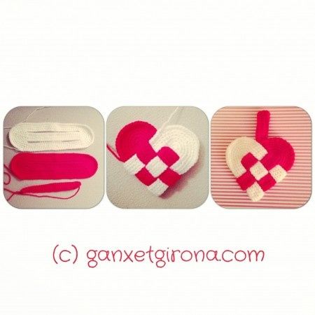Corazon ganchillo diy