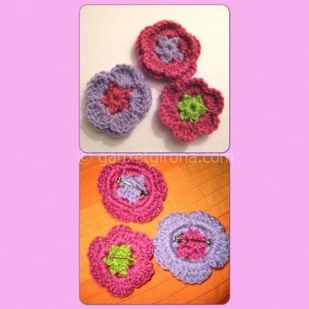 broches flores