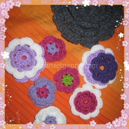 flores de ganchillo