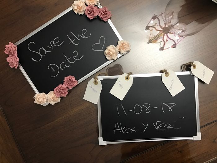 ¿que opinais de este save the date? - 1
