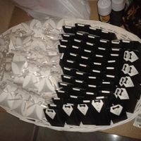 Cajitas novia/novio para pulseritas