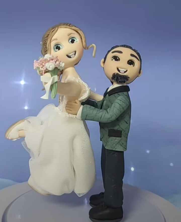 Figuras personalizadas de tarta nupcial - 2