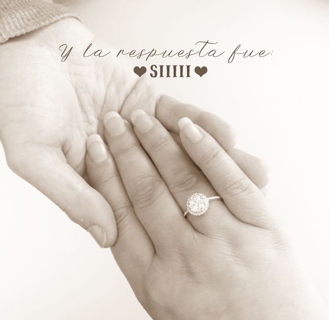 anillo prometida